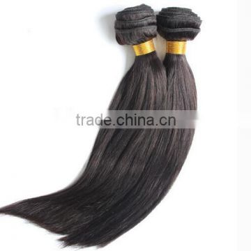 Wholesale Human Hair Extension, Black Color Clip in Hair Extension ,Long Straight Clip in Hair Extension,