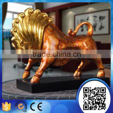 Polyresin cattle figurines, cattle decorative statues