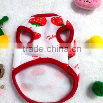 Pet Tank/strawberry Dog Tank for Puppy Dog/doggie Tank photo-2