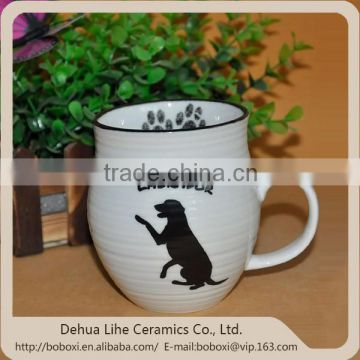 Hot wholesale new product customized ceramic animal mugs