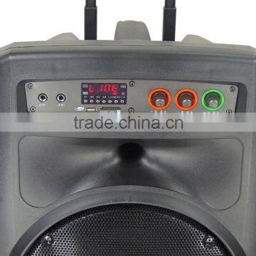 Heavy Sound Plastic Stage High Quality Amplified Speaker WP-16 photo-4