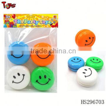 funny smile face plastic yoyo promotional gift toys