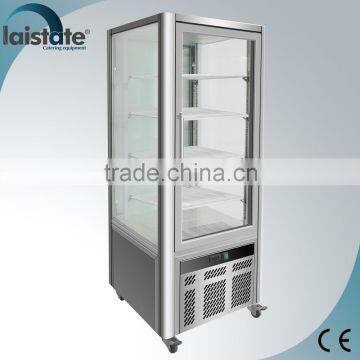 Four Side Glass Ventilated Showcase Freezer