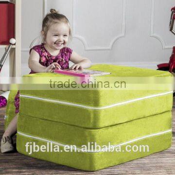 3 in 1 with Ottoman & Mattress & Table Convertible Kids Flip Chair