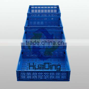 Colorful Foldable Plastic Vegetable and Fruit Storage Boxes photo-6