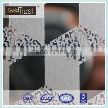 AISI304/316/316L Super/No.8 Mirror Etching finish Decorative Stainless Steel Sheet for Elevator,Building and Kitchen wall panels