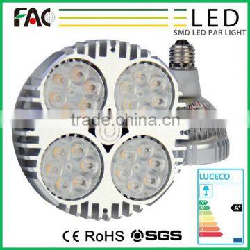 15w par30 Best heat dissipation fresnel cob led par light