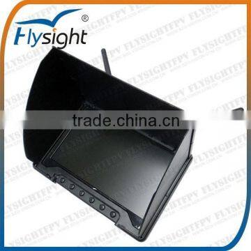 C514 7inch FPV Monitor/ Display Built-in 32CH 5.8G Wireless Diversity Receiver with Sunhood