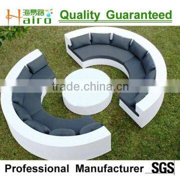 Best Sale Poly Rattan Sofa Bed Cast Iron Garden Furniture photo-2