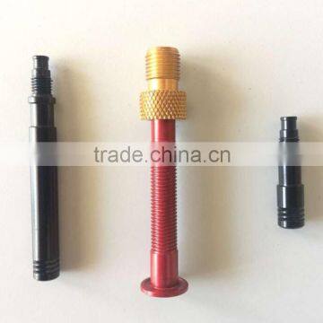 Bicycle tubeless tyre valve FR11, fr12 80mm Presta bike valve FR12/48MM presta valve extensions alloy