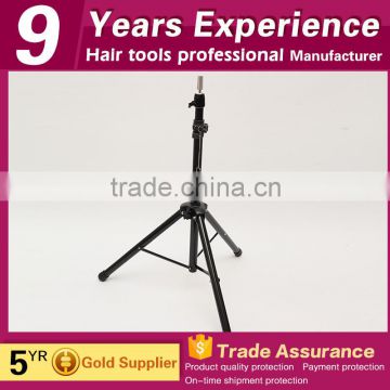 Professional Black Stainless Steel Hairdressing Barber Training salon tripod