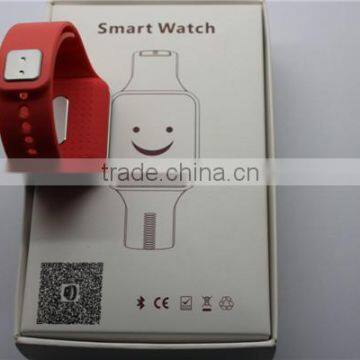 2015 Hot sale pedometer and calling smart watch bluetooth phone