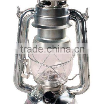 24.5CM, 15 LEDs, zinc plated, with a dimmer and reflector, LED lantern