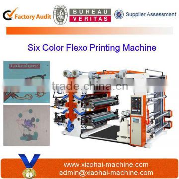 Six Colors Flexographic Printing Machine