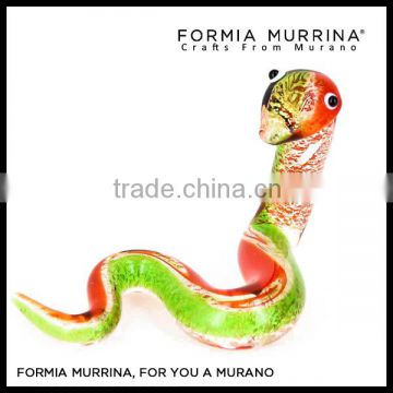 Wild animals glass snake lampoworking art glass collections