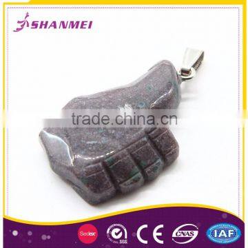 Top Factory Mix Color Unisex Pendant Stone