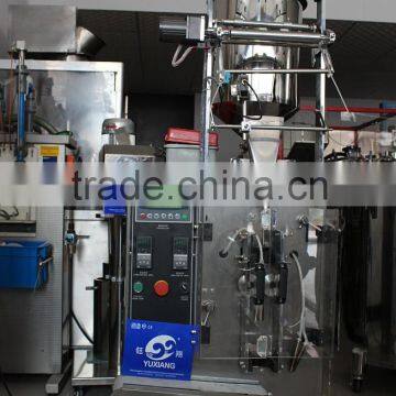 automatic plastic bag filling and packing machine