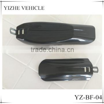 2016 black plastic child bike fender, wholesale cheap children bike fender, front rear fenders set for child bike parts