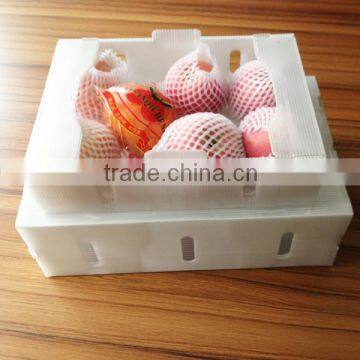 Corrugated plastic packaging box for apple