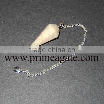 2016 Hot Sell Cream Moonstone Pendulums