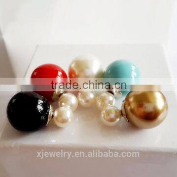 2016 fashion jewelry ,hotselling earrings faux pearl