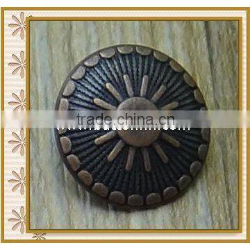 Factory wholesale royal metal buttons