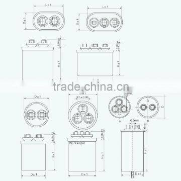 Air Conditioner Capacitor Castor Oil Capacitor Cbb65 photo-6