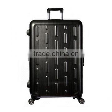 2016 Double zipper ABS trolley suitcase, travel bag and luggage set factory