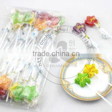 Gelatin Gummy Star Lollipop Candy photo-2