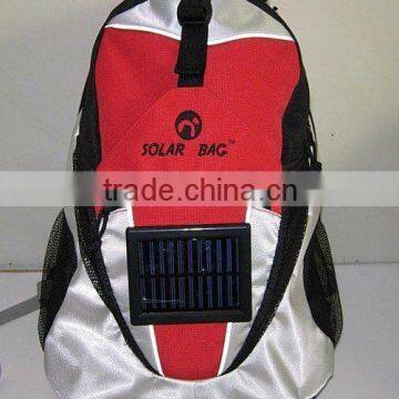 solar charging backpack/solar energy bag/solar backpacks(OEM/ODM)--KA-SBP038