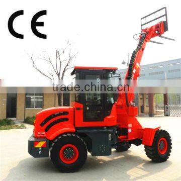 Chinese Wheel Loader TL1500 Small Farm Tractor Front End Loader With Famouse Engine photo-2