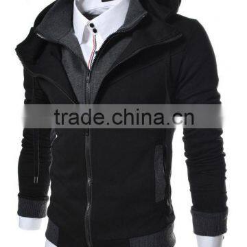 Cheap Mens Plain Zipper Hoodies for OEM Service