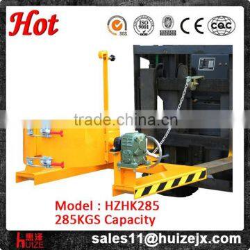 2015 Newest 285kg Hydraulic Drum Carrier Drum Forklift Clamp Forklift Attachment