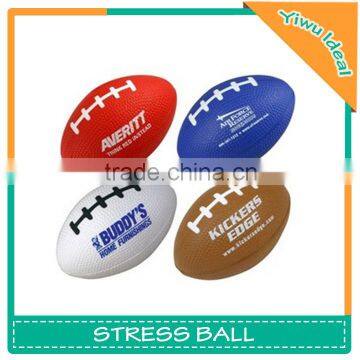 Custom Printed Soft Mini Rugby PU Stress Ball