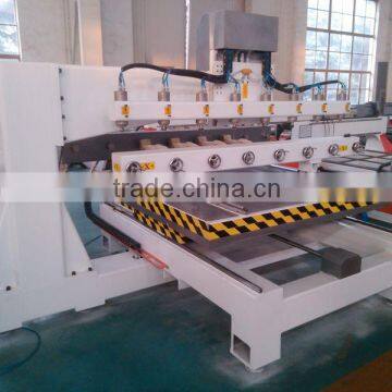 4 Axis Multi Spindle Cnc Router Wood MITECH 2415 photo-3