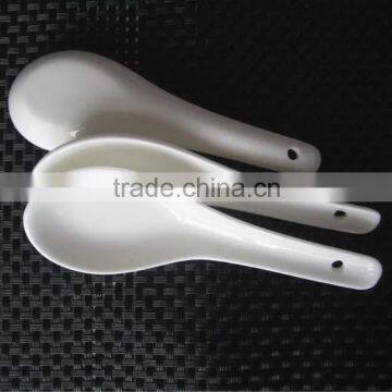 Whole Sale Customized Ceramics Soup Spoon