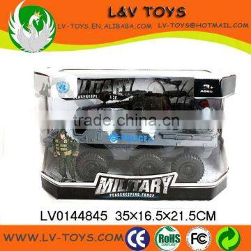 Hot-selling Plastic Tank Toy Military Vehicles Friction Car