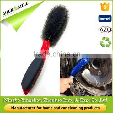 Auto tire brush cleaning car wheel brush for wheel hub