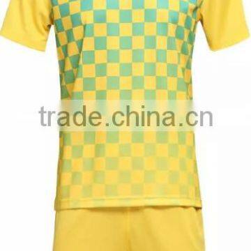 Sports Jersey New Model,bulk Yellow Football Uniforms,OEM Service