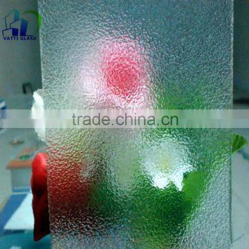 Supply good quality bergamot pear patterned glass 3mm-6mm