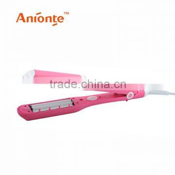 2 In 1 Hair Straightener/Curling Iron With LCD Temperature Display