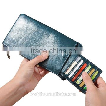 Boshiho Wholesale Men's Genuine Leather Card holder Wallet