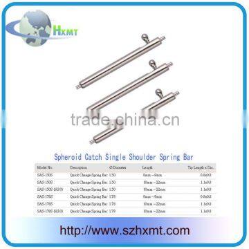 Spheroid Catch Single Shoulder Spring Bar