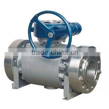 Fixed Soft Seal Forged Steel Ball Valve