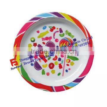 Melamine Salad Plate - 8.5-Inch Side Plate - for Indoor and Outdoor Dining