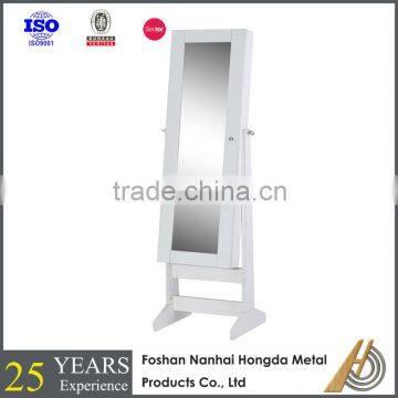 White Mirrored Jewelry Cabinet Furniture for Jewelry