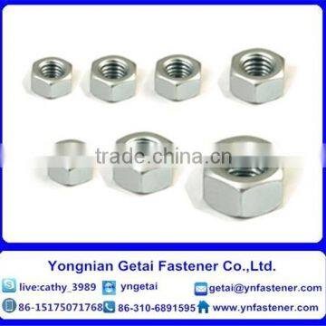 Carbon Steel DIN935/DIN937/ISO4034 Hex Nuts Zinc Plated and Black photo-3