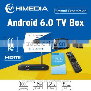 2.4/5.8G WiFi kodi android tv box android 6.0 marshmallow tv box Octa Core tv box