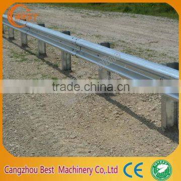 MST310 W Beam Highway Safety Guardrail Forming Machine With 3 Pcs Cutter