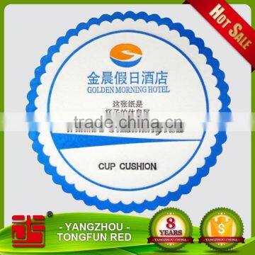 Absorbent tissue paper coaster set round / suqare paper tea / beer coaster